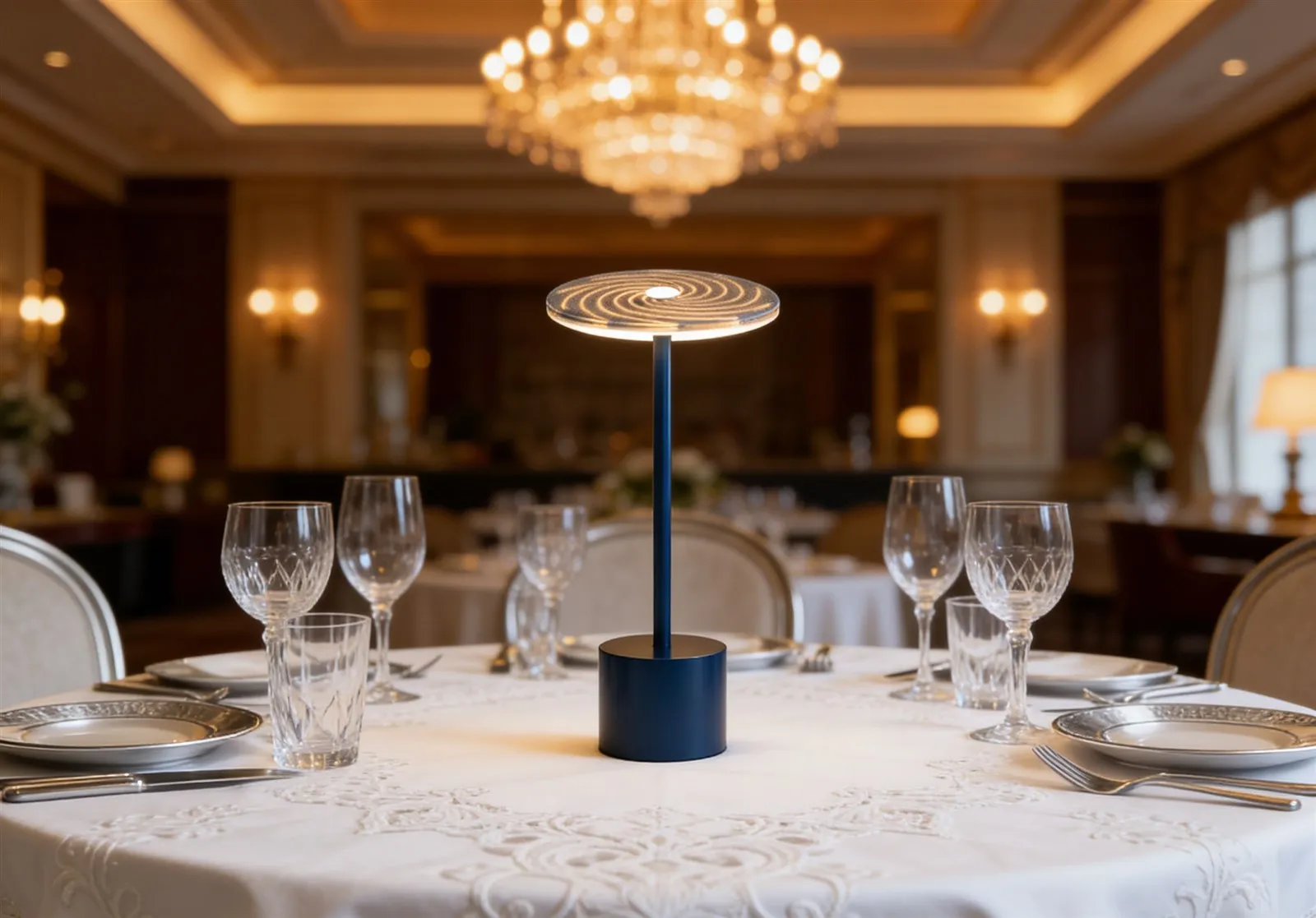 Swirl GlowCordless Filament Luxury for Hotels